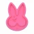 Import rabbit shape silicone resin self defense molds for keychain resin from China