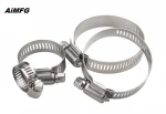 Radiator Hose Clamp Abrazaderas De Acero Inoxidable Stainless Steel Small Hose Clamp American Hose Clip