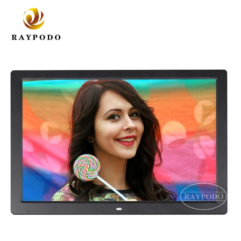 Raypodo remote control 7&quot; 8&quot; 10&quot; 12&quot; 13&quot; 15&quot; 17 inch digital photo frame with wall mount