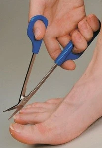 Reach Easy Grip Toe Nail Toenail Scissor Trimmer for disabled Cutter