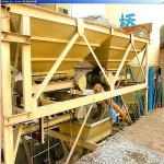 Ready mixed plant concrete batch
