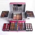 Import Ready To Ship 133 Colors Professional Miss Rose Aluminum Box Makeup Palette Set from China