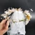 Import Ready to ship stock available designer headband hair flower crown with long wedding veil for girls from China