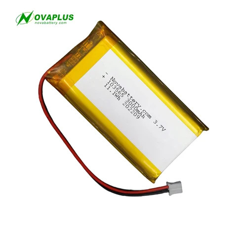Rechargeable Battery For Bluetooth Headset Car Recorder Router 103565 3.7V Polymer Battery 3000mAh Lithium ion Batteries