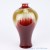 Import Red Porcelain Glaze Kiln Bottom Flow Yellow Plum Bottle Vase from China