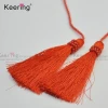 Reliable quality long cord tassel fringe with beads  for bags dress garments WTR-147