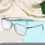 Import RENNES  [RTS] Outdoor windproof square frame transparent rice subscription glasses frame TR90 frame optical glasses from China
