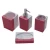 Import Resin bath set newest designer accessories bathrooms set from China