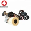 Restorer portable burnisher sander with buffing wheel for stainless steel to burnish polish