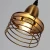 Import Retro Loft Small Iron Cage Pendant Light Creative Industria decorative indoor Single Head Restaurant lamp for bar from China
