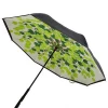 Reverse Inverted Windproof Umbrella - Upside Down Umbrellas with C-Shaped Handle for Women and Men - Double Layer Inside Out Fo