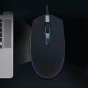 RGB Marquee Desktop Computer USB Notebook External Home Business Wired Mouse
