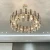 Import Round design crystal chandelier lighting living room lamp AC110V 220v luster cristal dining room golden chandeliers LED lamp from China