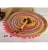 Import round placemat for dining table polyester placemat for BBQ Christmas parties from China