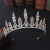 Import RS257 Gorgeous Tiara Crown Bridal Prom Wedding Crystal Rhinestone Handmade Princess Tiara Crowns from China