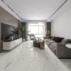 RTS 600*600mm PY6648 glazed white floor marble tiles design indoor porcelain polished tiles