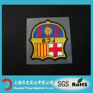 rubber heat transfer label for clothing made in china
