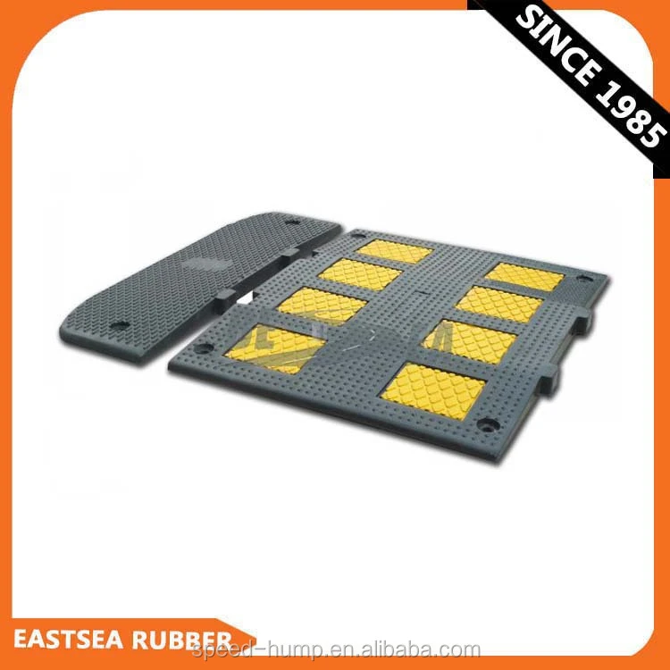 Rubber Speed Bumps / Rubber Speed Hump / Road Speed Ramp