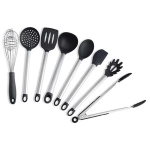 RX87 OEM Kitchen Accessories Stainless Tool Steel Cooking Utensil Set