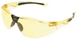 Safety Glasses Amber Scratch-Resistant