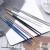 Import Sample Free Standard Size Japanese Customized Sushi Colored Silver Chopsticks from China