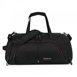 SANXDI Waterproof Duffel Bag Large Sports Bags with Custom Print Gym Bag Shoe Compartment
