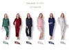 Satin Pajamas Set Sleepwear Mature Women Silk Sleepwear