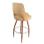 Import scandinavian furniture modern  bar stool High wood feet bar chair from China