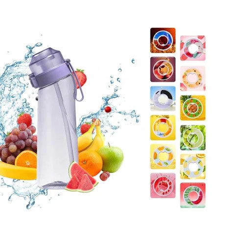 Scented Pods Flavor 20 Flavors Pods Air Scent Water Bottle 0 Sugar Fruit Flavour Up Tritan Water Drink Bottle