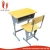 Import School Assemble Study Table And Chair Adjustable Height Desk Set Wooden School Furniture Price from China