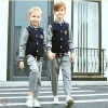 School Uniform for Children Jackets Uniform OEM School Pattern Designs International School Uniform for Boys Girls Clothes