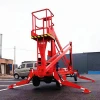 scrap lifting excavator vertical lead cargo rail platform wheel chair lift