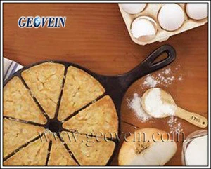 Seasoning cast iron sandwich pan round baking cake pan