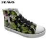 SEAVO children printed thermal winter warm sports canvas shoes