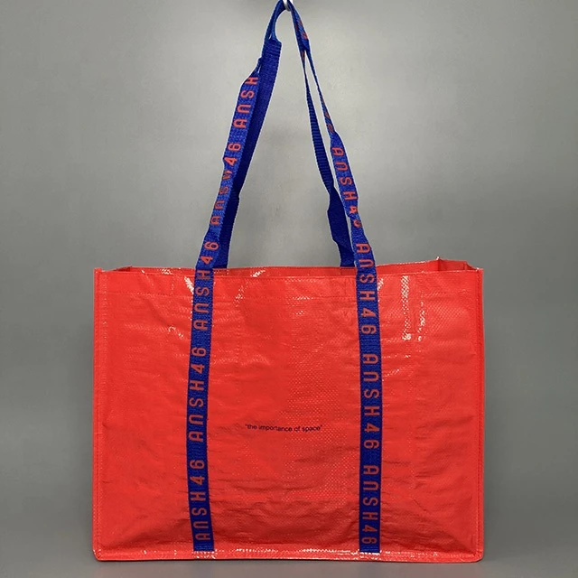 Sedex Audit Customized Laminated PP Woven Bag Heavy Duty Laminated Polypropylene Woven Bag with Handle printing