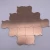 Import Self Adhesive Rose Gold lantern Waterproof PVC Peel And Stick Tiles Mosaic For Wall Backsplash from China