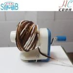 shanghai hand tool factory hot selling easy working yarn winder for home used yarn winding machine with hand working