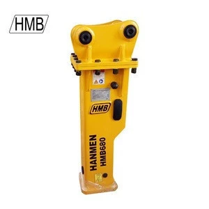 Silenced Type hydraulic rock breaker spare parts for 3-7 ton excavator
