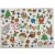 Import Silicone Doodle Mat Kids Placemat Coloring Drawing Mat Animal Alphabet Digital Washable Reusable Place Mat For Kids from China
