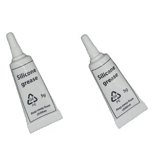Silicone Lubricant grease in small tube packing packaging oem filling