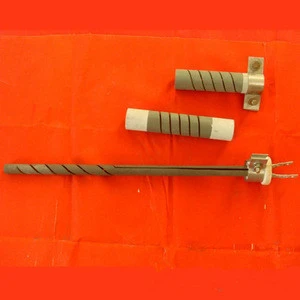 Single Silicon carbide spiral sic silica heating element For Electric Muffle Furnace