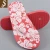 Import S&J wholesales printed indoor soft and comfortable plastic bath slippers from China