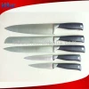 ( SK021) black handle stainless steel set knife