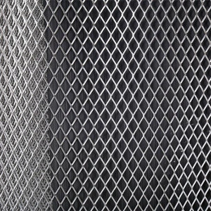 slotted/ square/ round holes galvanized hexagonal aluminum perforated metal mesh speaker grille sheet