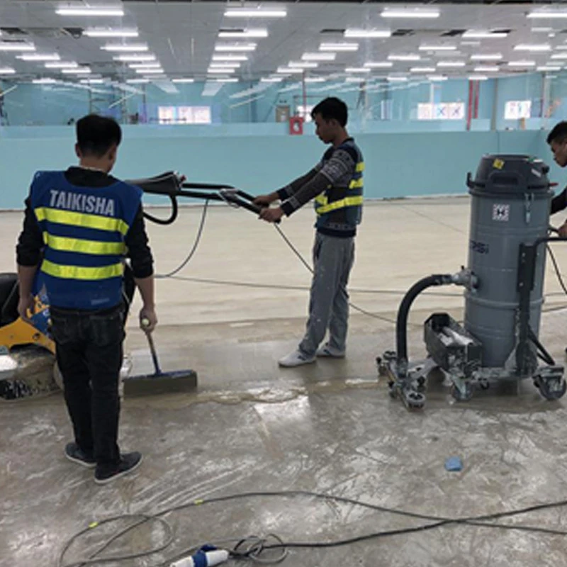 Small Workshop Collector 24 Hours Continuous Work Extractor Car Wash Dust Collecting For Factory Use Concrete Floor Tool