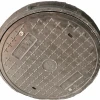 SMC BMC Manhole Cover with Steel Bar Round FRP composite Manhole Cover