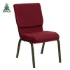 Smile Furniture SC-01 Hercules Series Stacking Church Chair With Burgundy Fabric