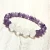 Import SN1762 Amethyst &amp; Rose Quartz Healing Bracelet Star Cut Beads Mala Bracelet Spiritual Jewelry Anxiety Relief Bracelet from China
