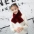 Import Soft real Rex rabbit fur scarf scarf winter fashion warm neck sleeve high quality fur scarf from China