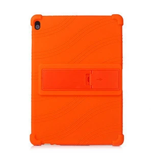 Soft silicone case for Lenovo Tab M10 Shockproof Silicone stand cover for Lenovo Tab P10 tablet pc